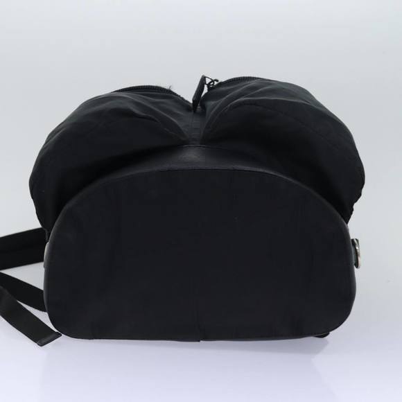 PRADA Backpack Nylon Black Auth ki4596 - Picture 5 of 16